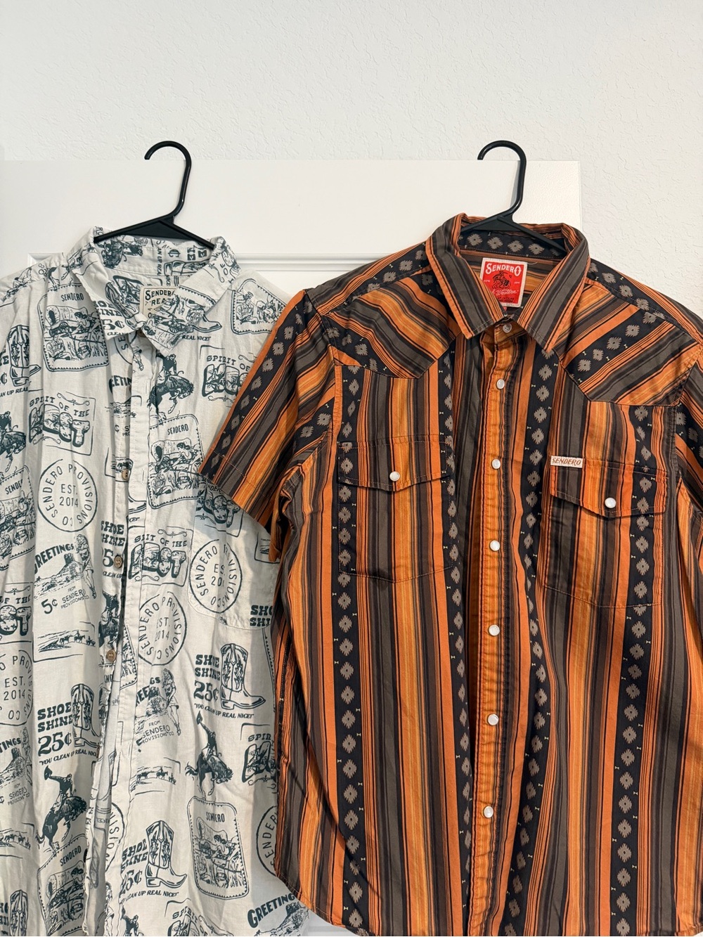Sendero Short-Sleeve Western Shirt size XL